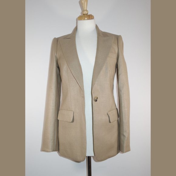Bird by Juicy Couture Hemp Blend Blazer - Size M - Picture 1 of 16